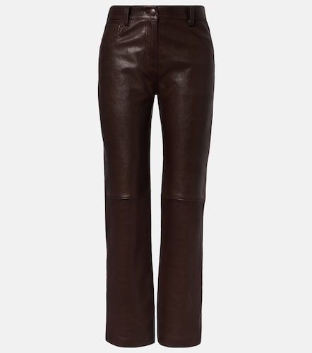 Magda Butrym Leather straight pants - Magda Butrym - Modalova