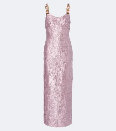 Versace Duchess satin gown - Versace - Modalova
