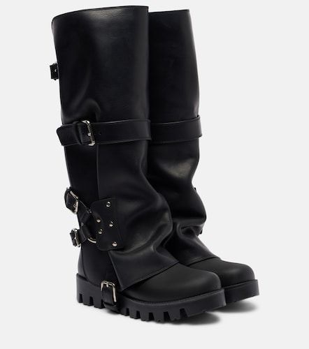 Dolce&Gabbana Botas biker con piel - Dolce&Gabbana - Modalova