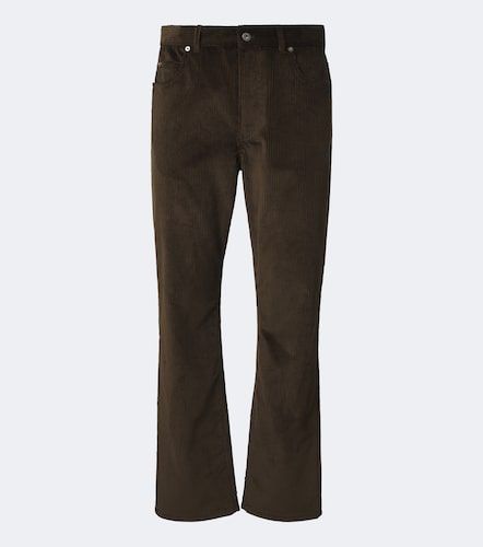 Cotton corduroy straight pants - Loewe - Modalova