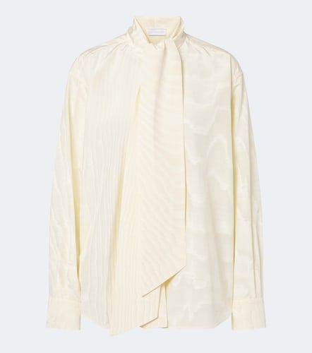 Blusa in moiré con lavallière - Stella McCartney - Modalova