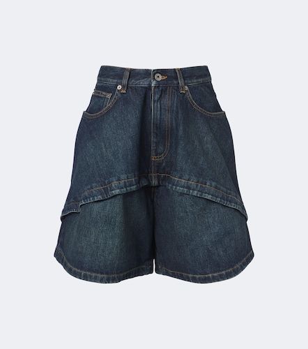 Loewe Bermudas de denim con paneles - Loewe - Modalova