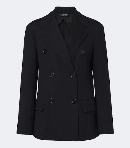 Blazer in jersey misto lana e cotone - 'S Max Mara - Modalova