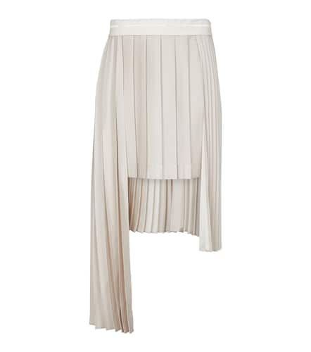 Pleated asymmetric midi skirt - Peter Do - Modalova