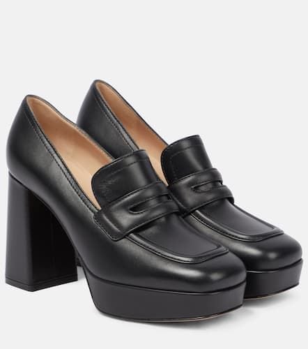 Gianvito Rossi Leather loafer pumps - Gianvito Rossi - Modalova