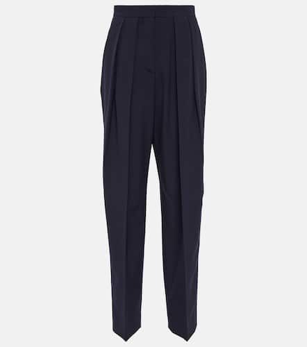 Pleated high-rise tapered pants - Stella McCartney - Modalova