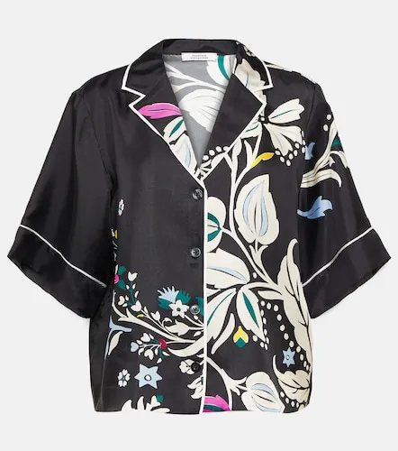 Camicia in seta con stampa - Dorothee Schumacher - Modalova