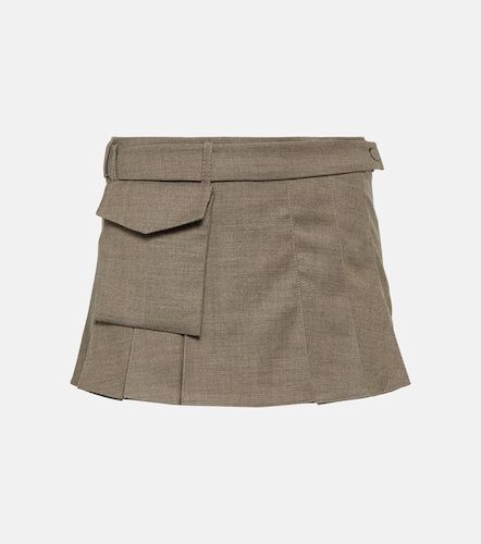 Minifalda Mia de lana plisada - Aya Muse - Modalova