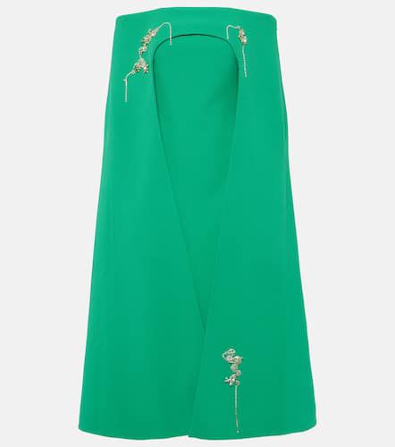 Rowan Manorel embellished caped midi dress - Safiyaa - Modalova