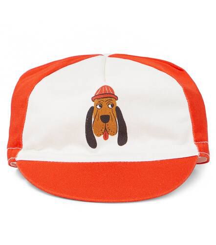 Bloodhound cotton baseball cap - Mini Rodini - Modalova