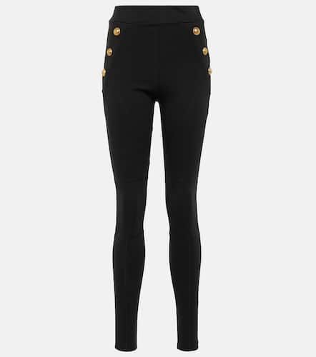 Balmain Jersey leggings - Balmain - Modalova