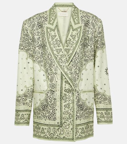 Matchmaker printed linen blazer - Zimmermann - Modalova