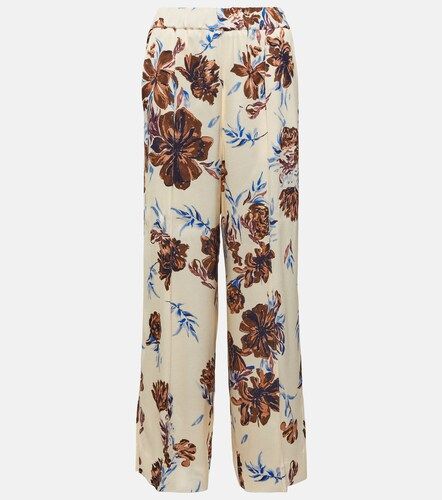Pantaloni a gamba larga con stampa - Jil Sander - Modalova