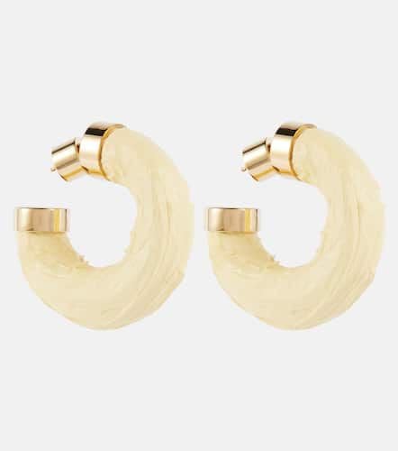 Trompe-lâoeil hoop earrings - Jacquemus - Modalova