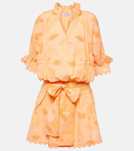 Floral cotton shirt dress - Juliet Dunn - Modalova