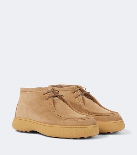 Tod's Stivali stringati in suede - Tod's - Modalova