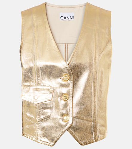 Ganni Denim vest - Ganni - Modalova