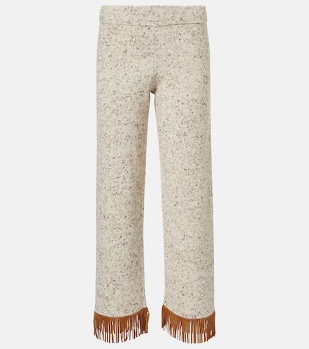 Pantaloni Dreamscape in misto lana con frange - Alanui - Modalova