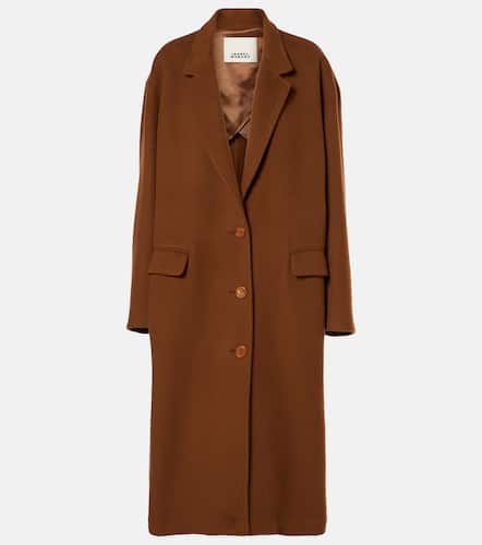 Efezia wool, cashmere and silk coat - Isabel Marant - Modalova