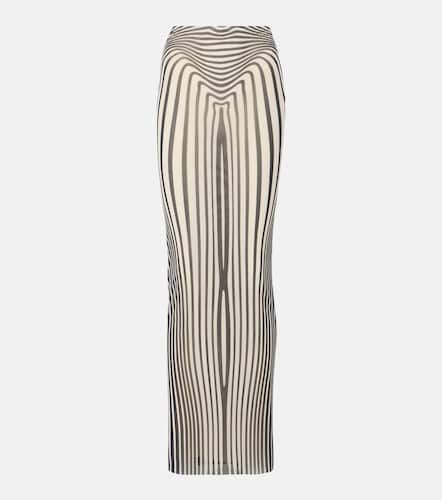 The Navy Blue Body Morphing maxi skirt - Jean Paul Gaultier - Modalova