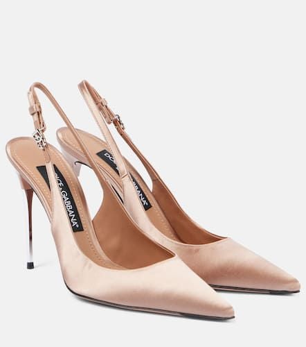 Dolce&Gabbana Satin slingback pumps - Dolce&Gabbana - Modalova