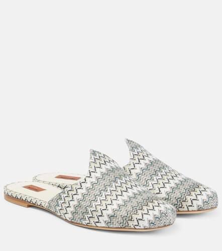 Missoni Zig Zag canvas mules - Missoni - Modalova