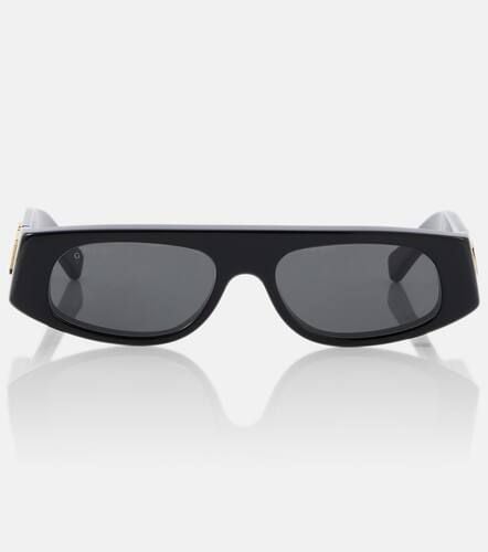 Gucci Logo rectangular sunglasses - Gucci - Modalova