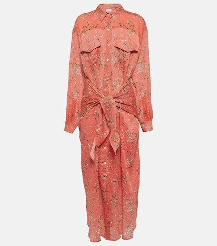 Abito chemisier Anesy in cotone e seta - Isabel Marant - Modalova