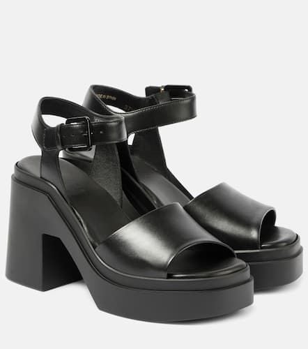 Nelio leather platform sandals - Clergerie - Modalova