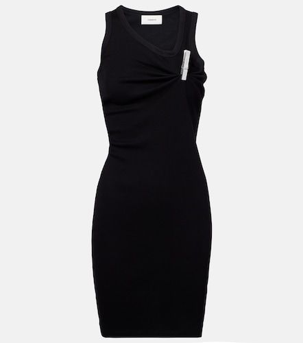 Vestido corto Washing Clip de algodón - Coperni - Modalova