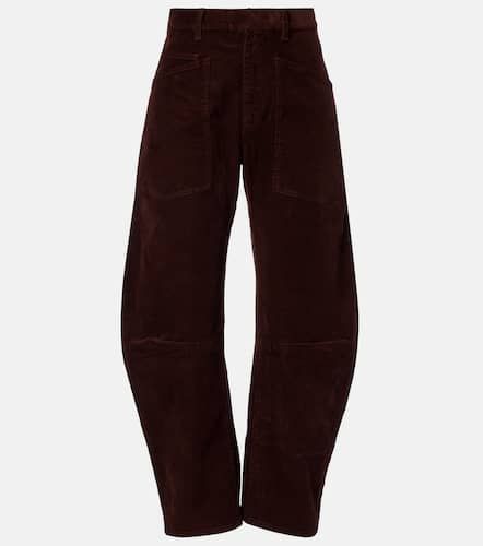 Shon mid-rise barrel-leg pants - Nili Lotan - Modalova