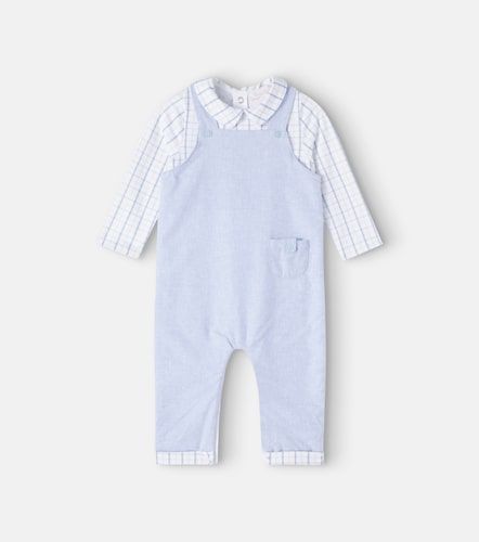 Bebé - set de camisa y peto de algodón - Patachou - Modalova