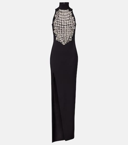 Balmain Abito lungo con cristalli - Balmain - Modalova