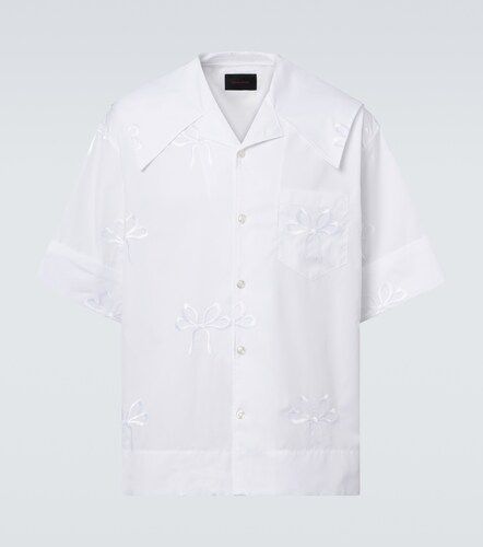Camicia in cotone con ricamo - Simone Rocha - Modalova