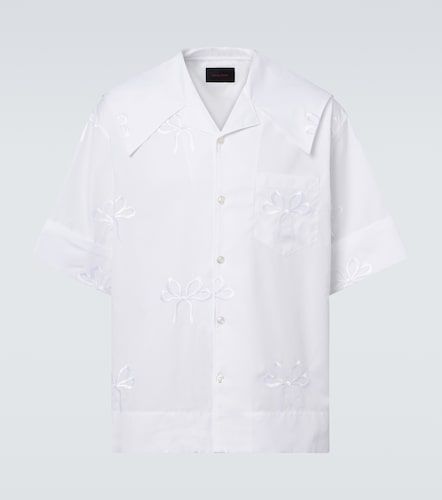 Camisa de algodón bordada - Simone Rocha - Modalova