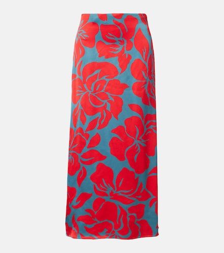 Dries Van Noten Falda midi floral - Dries Van Noten - Modalova