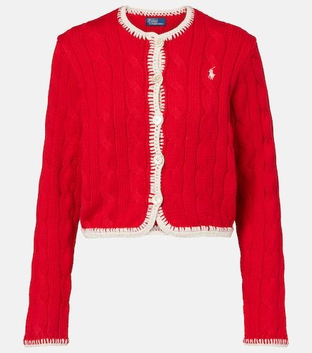 Cardigan in cotone a trecce - Polo Ralph Lauren - Modalova