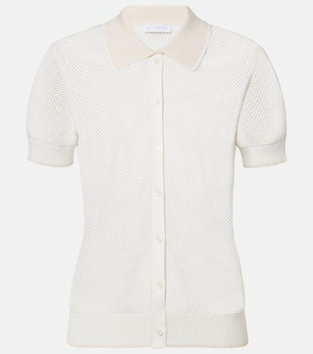 Polo in crochet di cotone - Stella McCartney - Modalova
