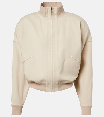 Chaqueta bomber de popelín de algodón - Gucci - Modalova