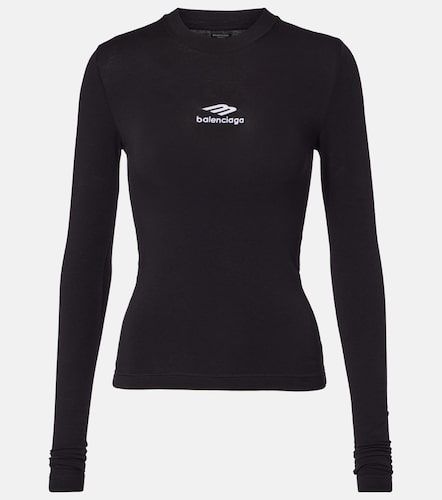 B Sports Icon jersey top - Balenciaga - Modalova