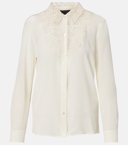 Camicia in seta con pizzo - Nili Lotan - Modalova