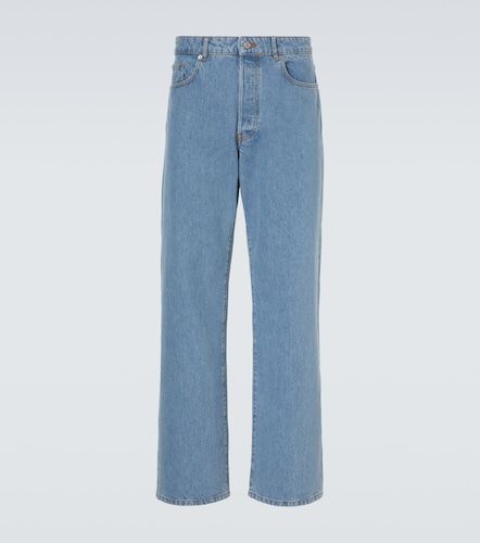 Jeans rectos con logo - Dries Van Noten - Modalova