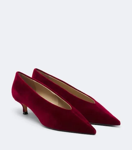 Babouche velvet pumps - Le Monde Beryl - Modalova
