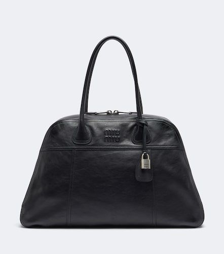 Borsa bowling Vivant in pelle - Miu Miu - Modalova