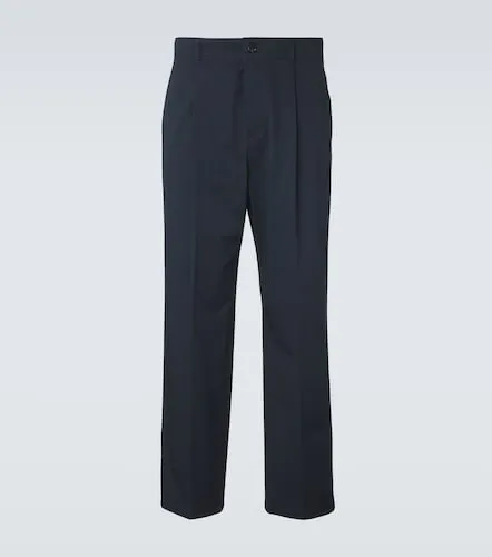 Pantalones rectos de algodón - Valentino - Modalova