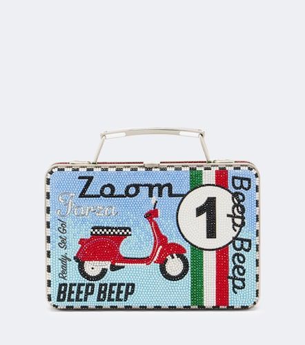 Clutch Lunch Box Beep Beep adornado - Judith Leiber Couture - Modalova