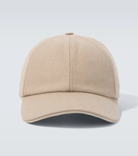Cappello da baseball in lana, seta e cashmere - Eleventy - Modalova
