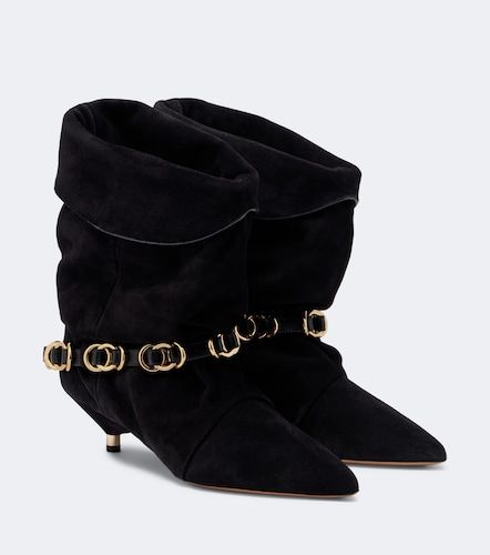 Edrik embellished suede ankle boots - Isabel Marant - Modalova