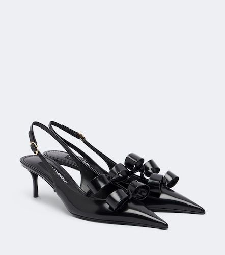 Slingback-Pumps aus Leder - Dolce&Gabbana - Modalova
