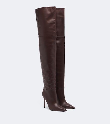 Overknee-Stiefel Vera aus Leder - Paris Texas - Modalova